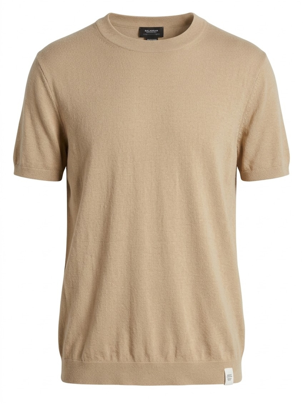 Pull & Bear Beige Short Sleeve T-Shirt